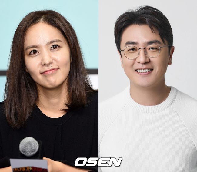 [OSEN=민경훈 기자] 22일 오후 서울 영등포구 여의도 KBS 본관 로비에서 진행된 '2018 KBS 연예대상' 포토월 행사에서 살림남의 최민환 율희 부부가 포토타임을 갖고 있다./ rumi@osen.co.kr