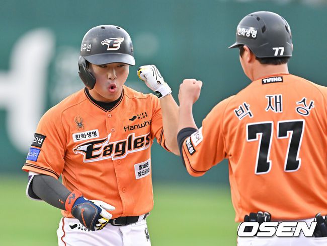 [OSEN=박준형 기자] 한화 문현빈. 2024.09.28 / soul1014@osen.co.kr