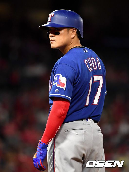 텍사스 레인저스 시절 추신수. /OSEN DB