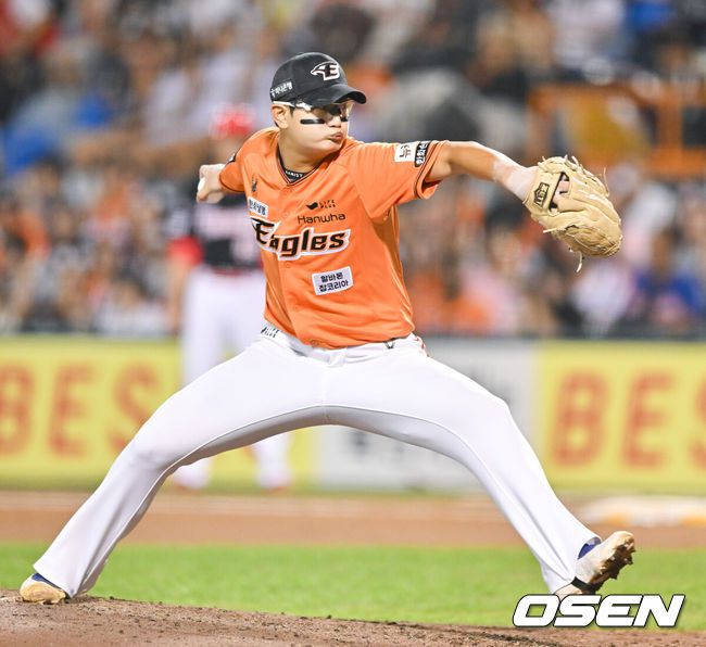 [OSEN=박준형 기자] 한화 김서현. 2024.08.01 / soul1014@osen.co.kr