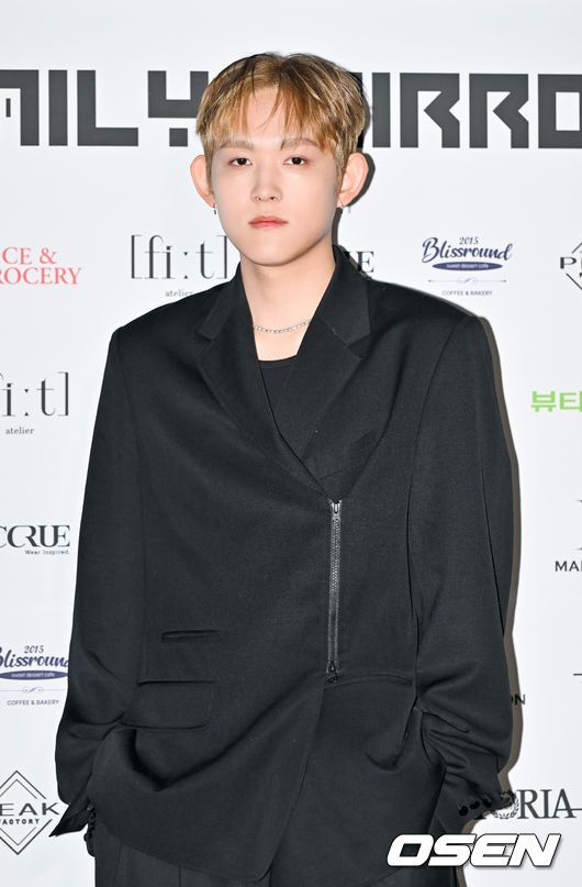 [OSEN=박준형 기자] 7일 서울 중구 동대문디자인플라자(DDP)에서 '2025 F/W 서울패션위크’가 열렸다. 올해 25주년을 맞은 국내 최대 패션 행사 ‘서울패션위크’는 5일부터 9일까지 닷새간 열린다.지플랫(환희)이 포토월에서 포즈를 취하고 있다. 2025.02.07 / soul1014@osen.co.kr