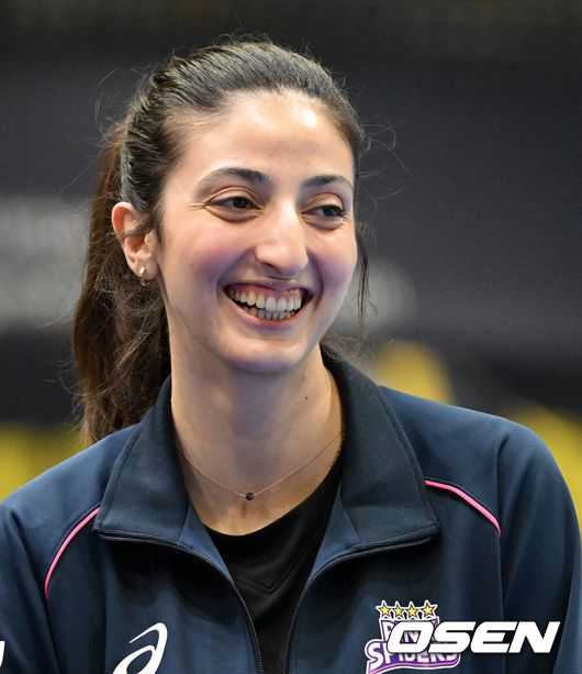 흥국생명 핑크스파이더스 투트쿠 부르주. /OSEN DB