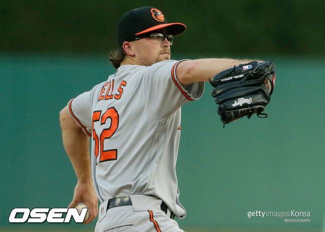 [사진] 볼티모어 시절 알렉스 웰스. ⓒGettyimages(무단전재 및 재배포 금지)