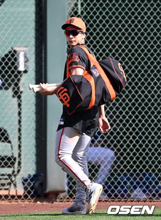 [OSEN=이대선 기자] 샌프란시스코 자이언츠 이정후  /sunday@osen.co.kr