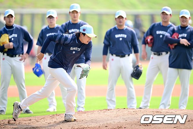롯데 자이언츠 정철원. /OSEN DB
