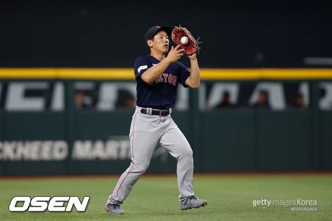 [사진] 보스턴 요시다 마사타카. ⓒGettyimages(무단전재 및 재배포 금지)