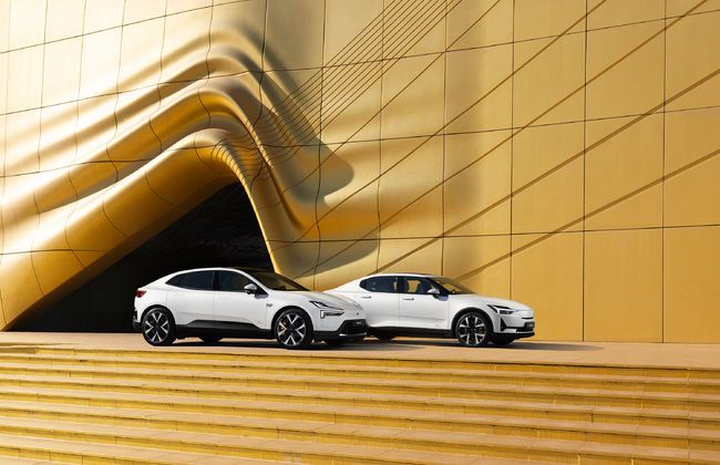 폴스타4와 폴스타2.