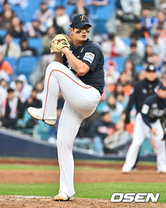 [OSEN=대구, 이석우 기자] 한화 이글스 김서현 008 2025.04.05 / foto0307@osen.co.kr