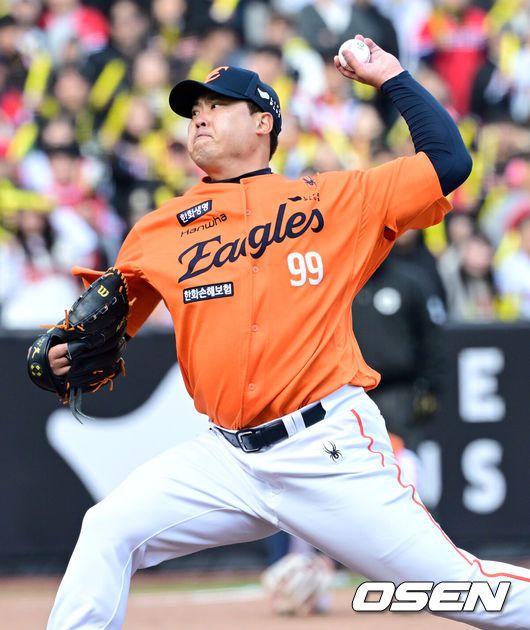 [OSEN=최규한 기자] 한화 류현진. 2025.03.30 / dreamer@osen.co.kr