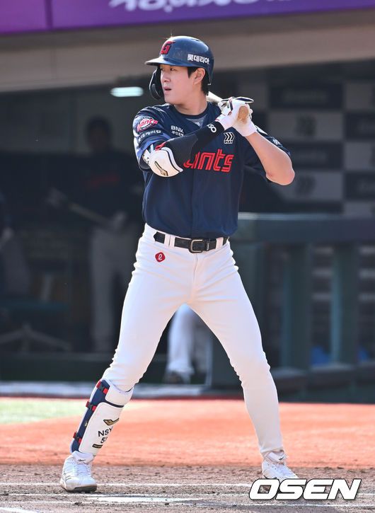 [OSEN=부산, 이석우 기자] 롯데 자이언츠 나승엽 197 2025.04.13 / foto0307@osen.co.kr