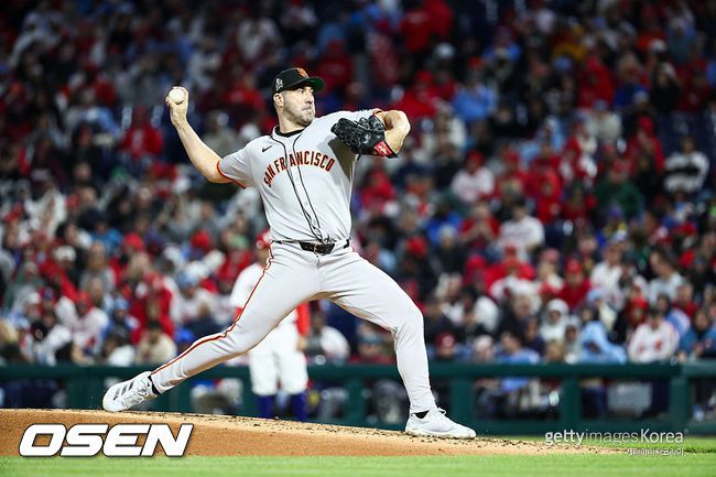 [사진] 샌프란시스코 저스틴 벌랜더. ⓒGettyimages(무단전재 및 재배포 금지)