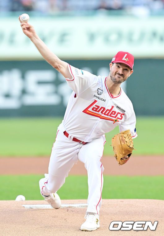 SSG 랜더스 드류 앤더슨. /OSEN DB