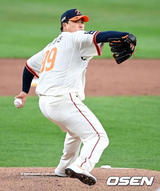 [OSEN=지형준 기자] 한화 류현진. 2025.04.11 / jpnews@osen.co.kr