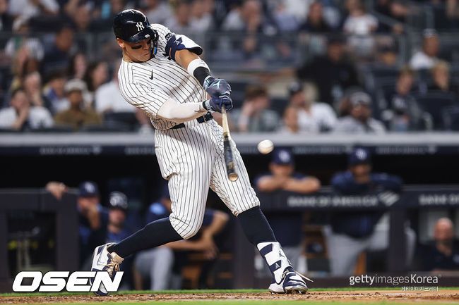 [사진] 뉴욕 양키스 애런 저지. ⓒGettyimages(무단전재 및 재배포 금지)