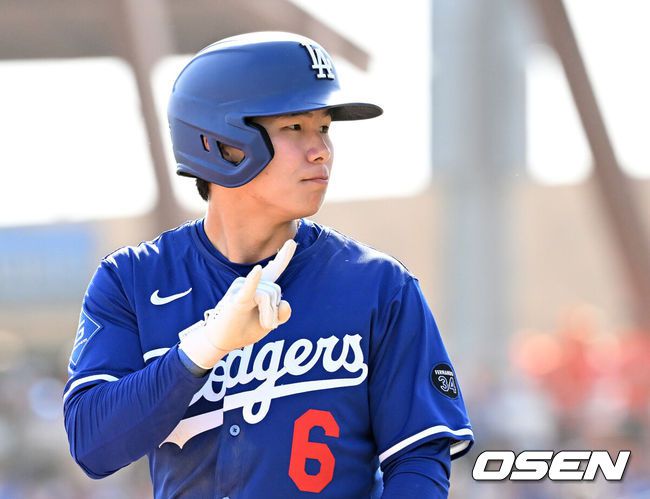 LA 다저스 김혜성. /OSEN DB