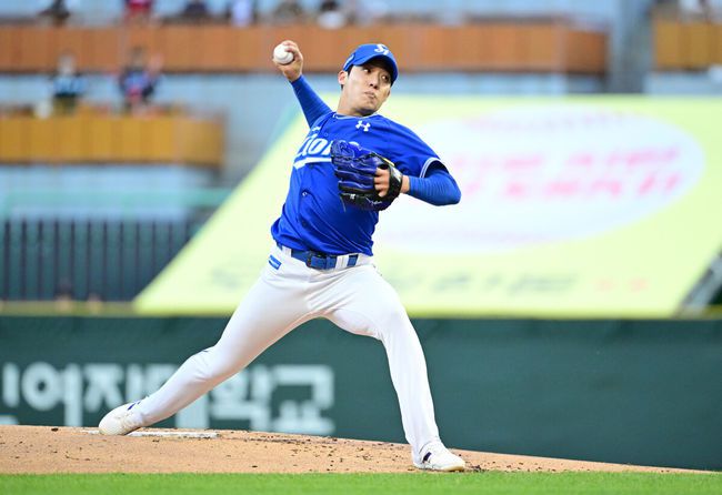 삼성 원태인. /OSEN DB