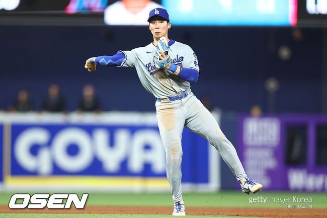 [사진] LA 다저스 김혜성. ⓒGettyimages(무단전재 및 재배포 금지)
