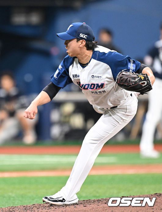 키움 히어로즈 시절 문성현. /OSEN DB