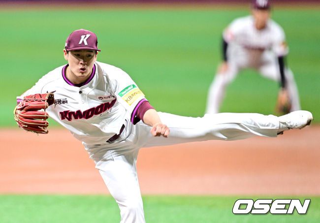 [OSEN=최규한 기자] 키움 정현우. 2025.03.18 / dreamer@osen.co.kr