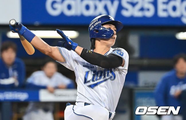 [OSEN=대구, 이석우 기자] 삼성 라이온즈 김성윤 150 2025.05.23 / foto0307@osen.co.kr