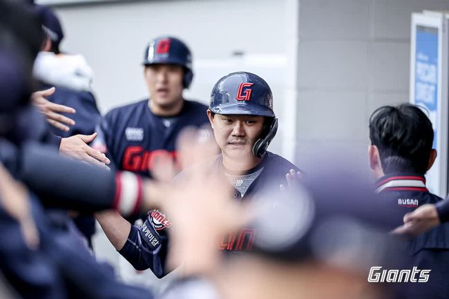 롯데 손호영. /롯데 자이언츠 제공