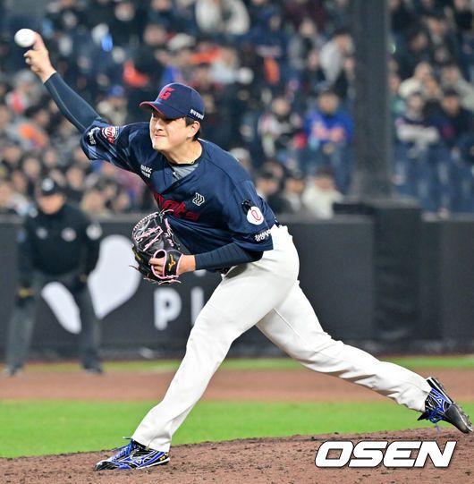 [OSEN=민경훈 기자] 롯데 김원중. 2025.04.03 / rumi@osen.co.kr