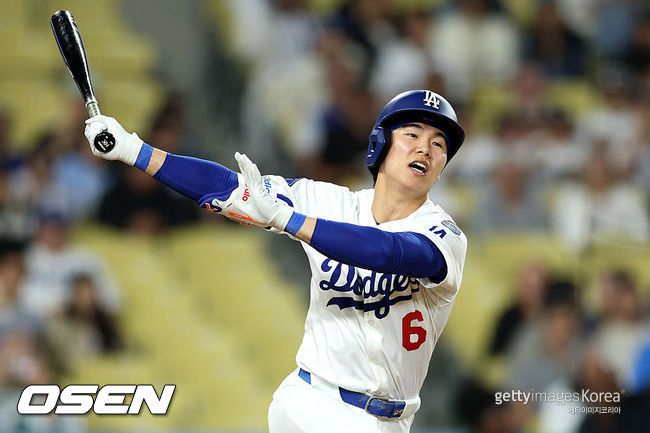 [사진] LA 다저스 김혜성. ⓒGettyimages(무단전재 및 재배포 금지)