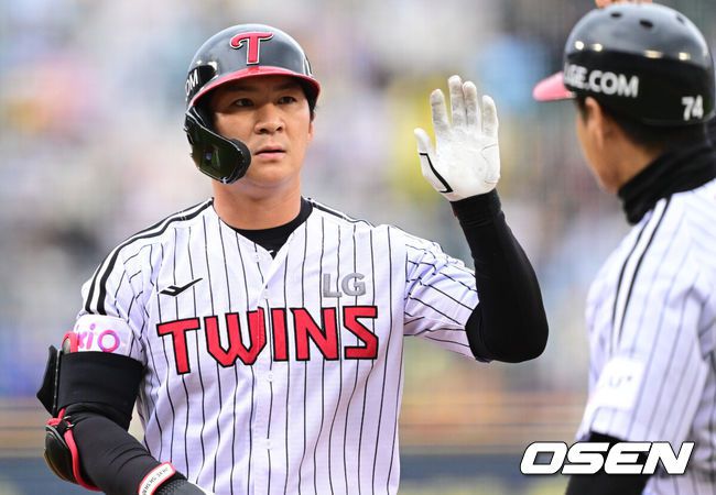 [OSEN=조은정 기자] LG 오지환. 2025.04.12 /cej@osen.co.kr