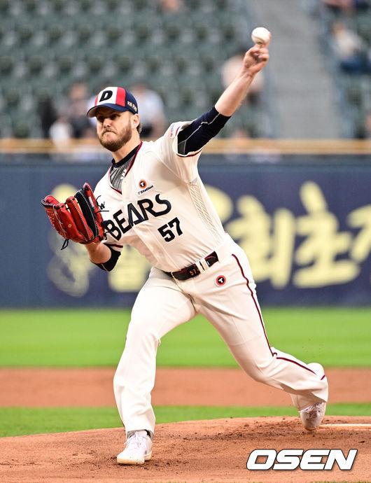 두산 베어스 콜 어빈. /OSEN DB