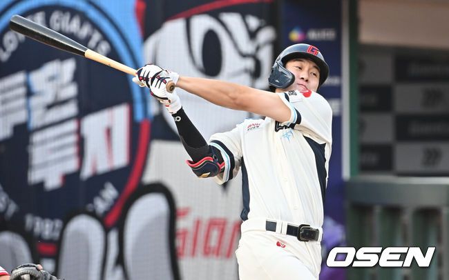 [OSEN=부산, 이석우 기자] 롯데 자이언츠 나승엽 / foto0307@osen.co.kr