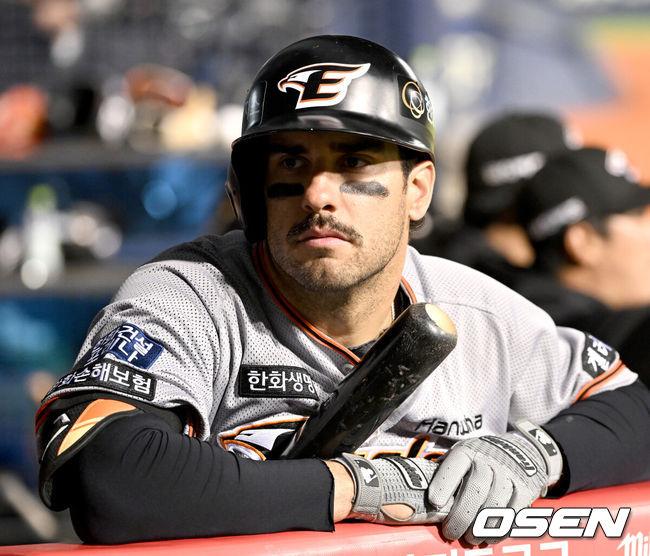 [OSEN=최규한 기자] 한화 시절 마이크 터크먼. 2022.05.10 / dreamer@osen.co.kr