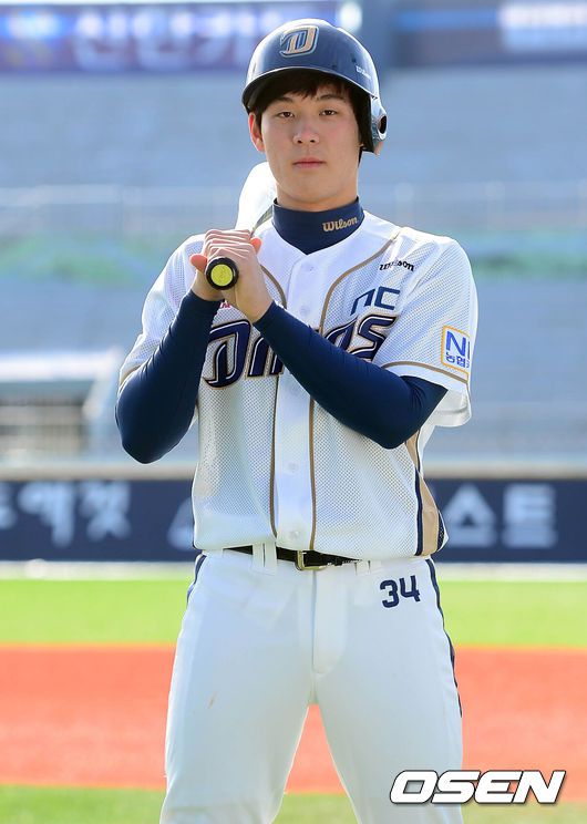 2013년 NC 포토타임 때 김성욱. /OSEN DB