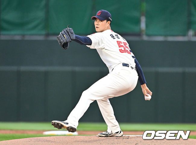 [OSEN=부산, 이석우 기자] 롯데 자이언츠 윤성빈 062 2025.05.20 / foto0307@osen.co.kr