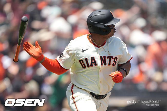 [사진] 샌프란시스코 자이언츠 라파엘 데버스. ⓒGettyimages(무단전재 및 재배포 금지)