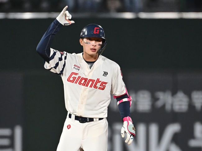 [OSEN=부산, 이석우 기자] 롯데 자이언츠 윤동희 / foto0307@osen.co.kr