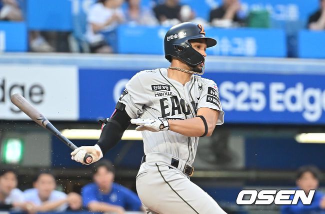 [OSEN=대구, 이석우 기자]  한화 이글스 리베라토 033 2025.06.26 / foto0307@osen.co.kr