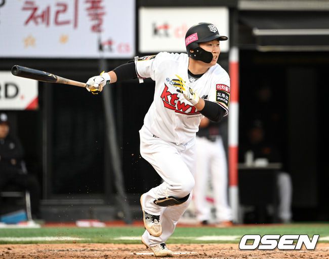 [OSEN=이대선 기자] KT 류현인 2023.04.15 /sunday@osen.co.kr