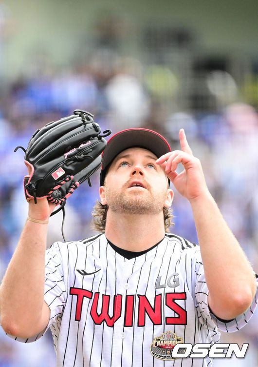 [OSEN=최규한 기자] LG 시절 디트릭 엔스. 2024.10.19 / dreamer@osen.co.kr