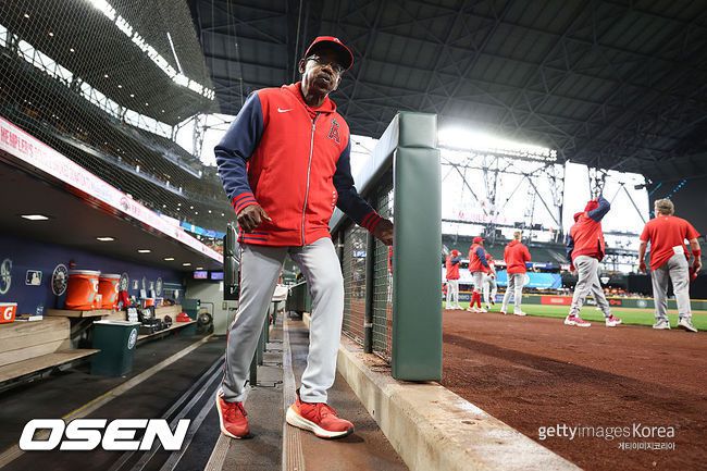 [사진]LA 에인절스 론 워싱턴 감독. ⓒGettyimages(무단전재 및 재배포 금지)