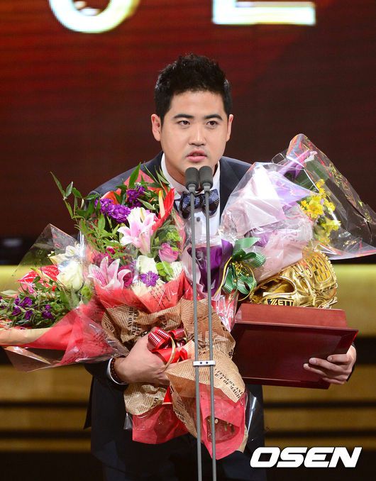 [OSEN=지형준 기자] 2012 골든글러브 장원삼 2012.12.11 /jpnews@osen.co.kr