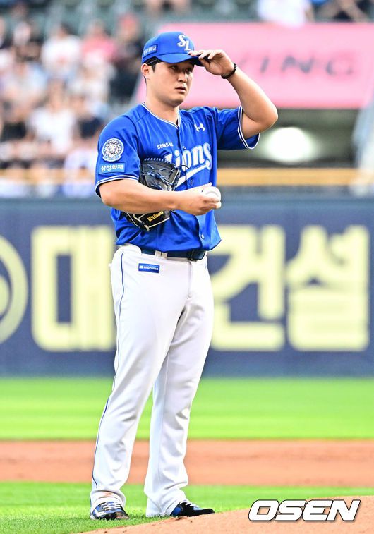 [OSEN=지형준 기자] 삼성 최원태. 2025.07.03 / jpnews@osen.co.kr