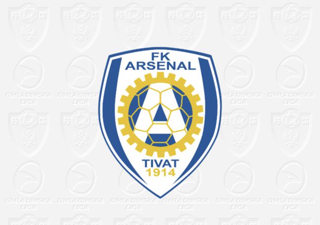 [사진] 구단 엠블럼 / FK 아르세날 티바트 공식 소셜 미디어