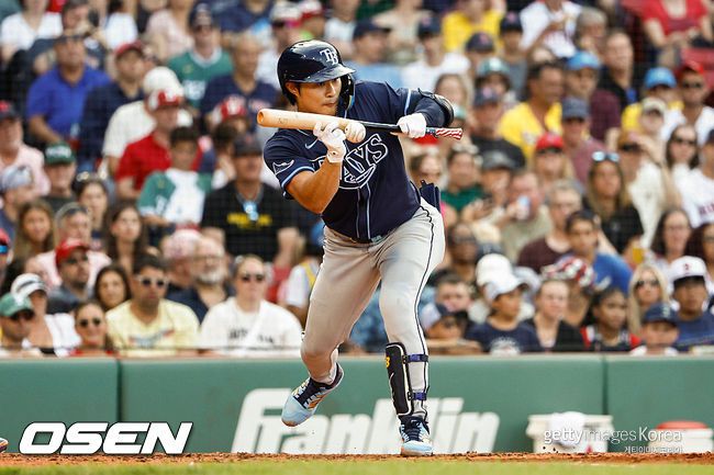 [사진] 탬파베이 레이스 김하성. ⓒGettyimages(무단전재 및 재배포 금지)