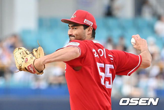 [OSEN=대구, 이석우 기자] 20250722 SSG 랜더스 화이트 085 2025.07.22 / foto0307@osen.co.kr