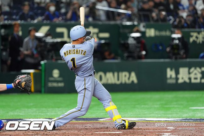 [사진] 한신 타이거즈 모리시타 쇼타. ⓒGettyimages(무단전재 및 재배포 금지)