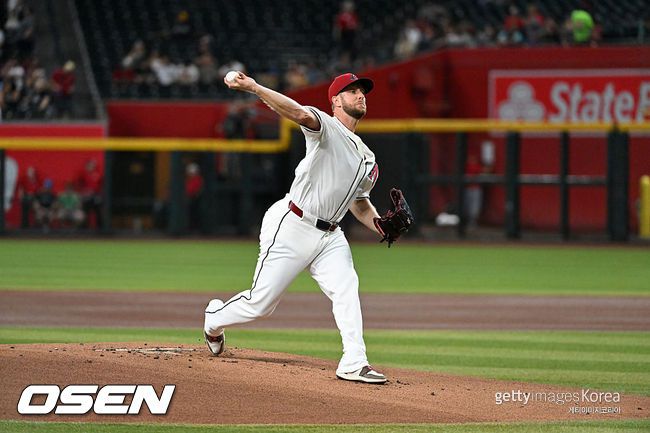 [사진] 애리조나 다이아몬드백스 메릴 켈리. ⓒGettyimages(무단전재 및 재배포 금지)