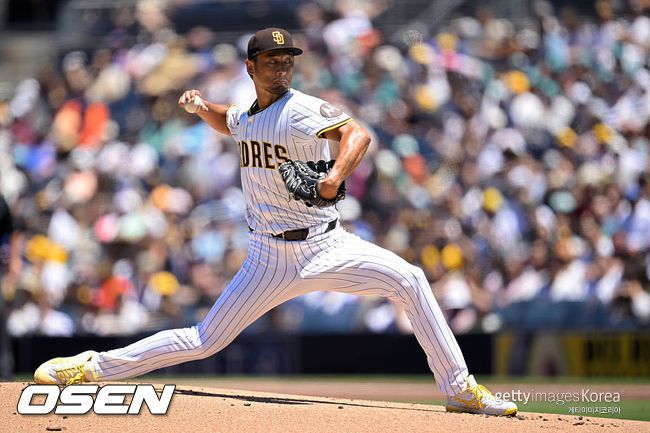 [사진] 샌디에이고 파드리스 다르빗슈 유. ⓒGettyimages(무단전재 및 재배포 금지)