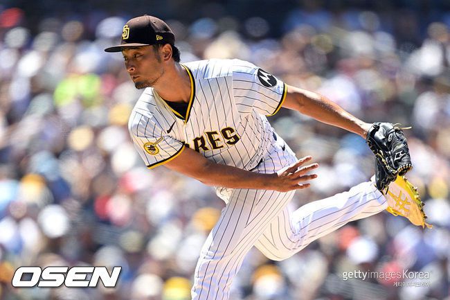 [사진] 샌디에이고 파드리스 다르빗슈 유. ⓒGettyimages(무단전재 및 재배포 금지)