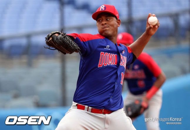 [사진] 도미니카 공화국 국가대표 시절 C.C. 메르세데스. ⓒGettyimages(무단전재 및 재배포 금지)