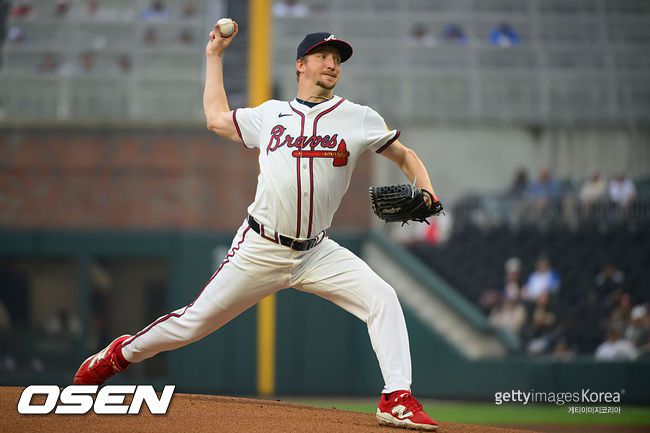 [사진] 애틀랜타 에릭 페디. ⓒGettyimages(무단전재 및 재배포 금지)